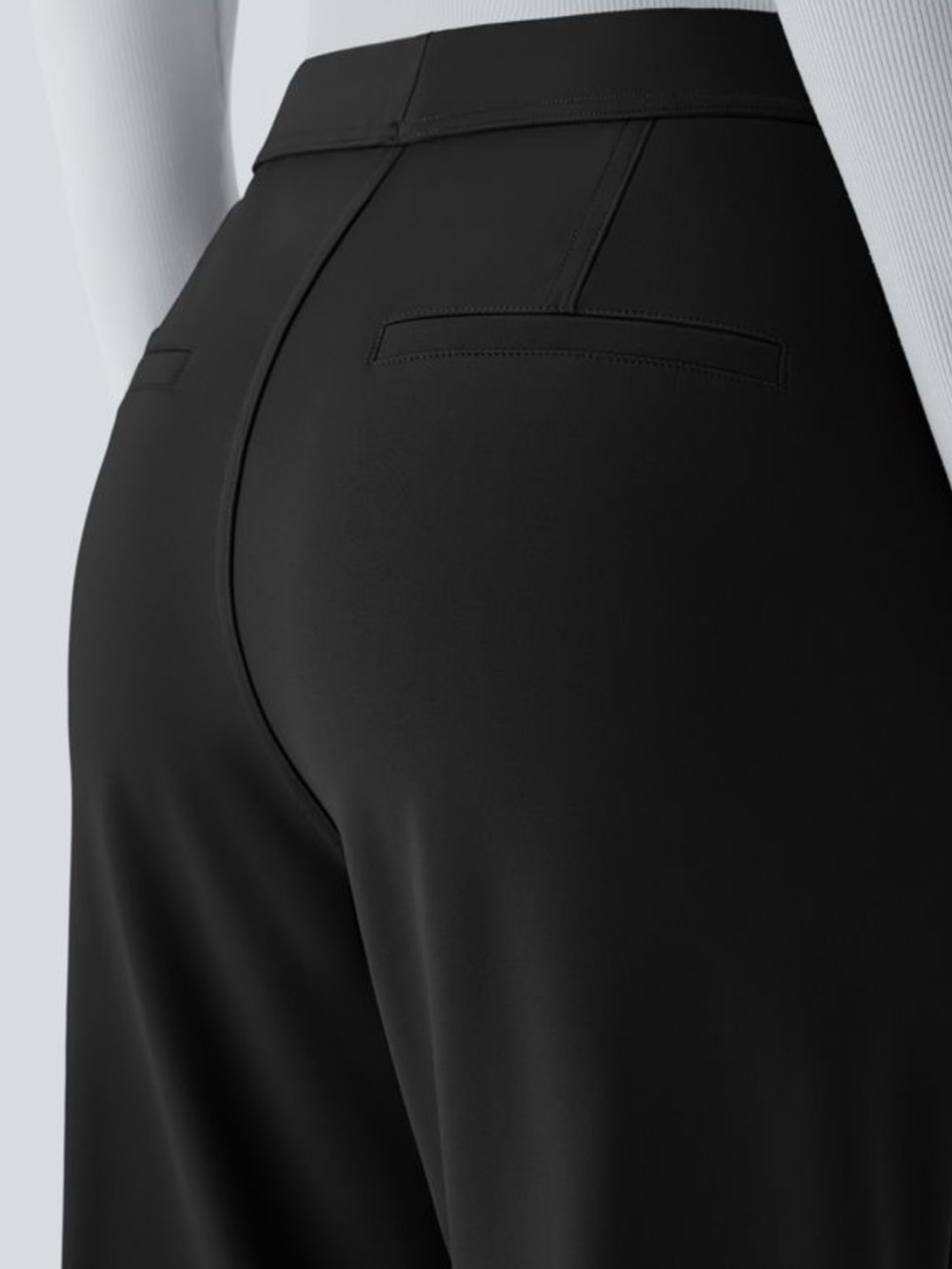 NWT HALARA HalaraFlex™ DayStretch High Waisted Pocket Work Flare Pants Sz 1X - Picture 4 of 15